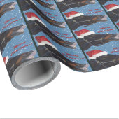 ポニーサンタクリスマスグリーティング ラッピングペーパー (ロールコーナー)