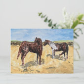 ポニーズアットアサーテハアイランドフラットホリデーカード シーズンカード (スタンド正面)