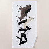 ポニーズビーチタオル ビーチタオル (正面)