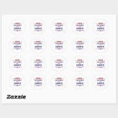 ポニーズフォーカマラハリス2024 ラウンドシール (シート)