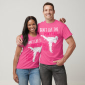 ポニーテールが空手主義者の女の子のGifを騙すな Tシャツ (ユニセックス)