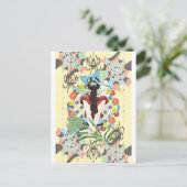 ポニーテールとネコ耳 ポストカード (スタンド正面)