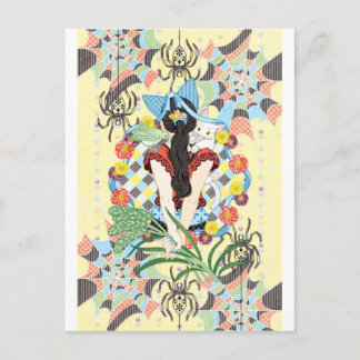 ポニーテールとネコ耳 ポストカード