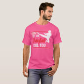 ポニーテールに空手のシャツを騙すな Tシャツ (正面フル)