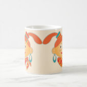 ポニーテールの少女 コーヒーマグカップ (中央)