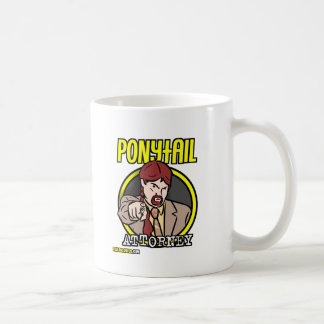 ポニーテールの弁護士のロゴ コーヒーマグカップ