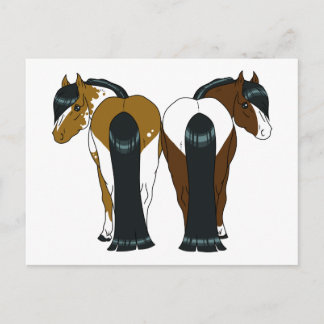 ポニーハートはがき ポストカード