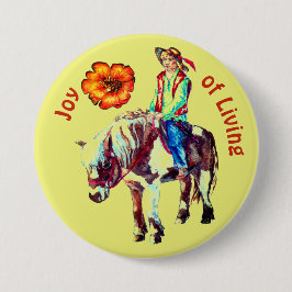 ポニーバッジで生活の喜び 缶バッジ