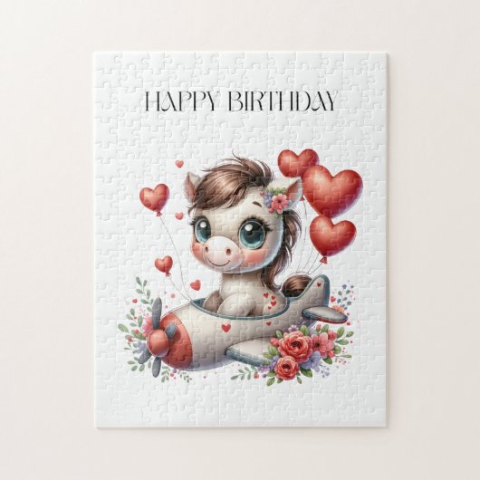 ポニーパイロット 誕生日 ジグソーパズル (縦)