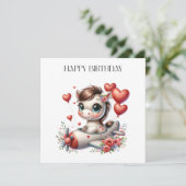 ポニーパイロット 誕生日 招待状 (スタンド正面)