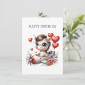 ポニーパイロット 誕生日 招待状 (スタンド正面)