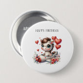 ポニーパイロット 誕生日 缶バッジ (正面&裏面)
