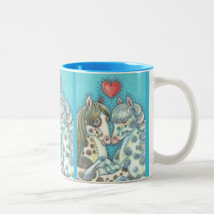ポニーパッションホースMUG 2 Tone Lite Blue *カスタマイズ ツートーンマグカップ