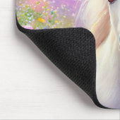 ポニーパーソナライズされたクガーリー名 マウスパッド (コーナー)