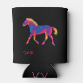 ポニーファンキー子馬パターンワイルドヘーズカンコージー 缶クーラー (裏面)