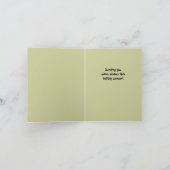 ポニーホリデークリスマスグリーティングカード シーズンカード (内部)