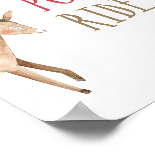 ポニーライドファームアニマルズ納屋周囲の庭ボーイ誕生日 ポスター (角)