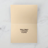 ポニーラブバレンタインの挨拶状 シーズンカード (内部)