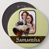 ポニー写真テンプレート 缶バッジ (正面&裏面)