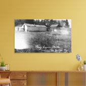 ポニー厩舎の表現眺め キャンバスプリント (インサイチュ (リビング))