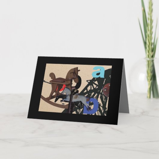 ポニー幽霊 カード (正面)