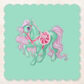 ポニー紙コースター ペーパーコースター (正面)