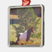 ポニー絵を描バイザパイン メタルオーナメント (左)