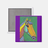 ポニー色彩の鮮やか – マグネット (正面/裏面)