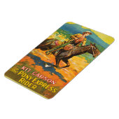 ポニー表現🌄キットカーソンヒストリックカウボーイヴィンテージ マグネット (左側)