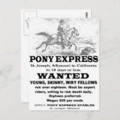 ポニー表現ライダー ポストカード (正面/裏面)