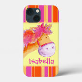 ポニー・イエローという名前の子供たち Case-Mate iPhoneケース (裏面)