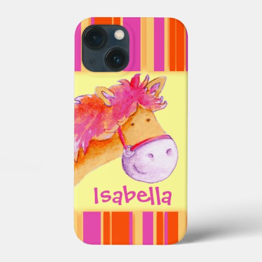 ポニー・イエローという名前の子供たち Case-Mate iPhoneケース (裏面)