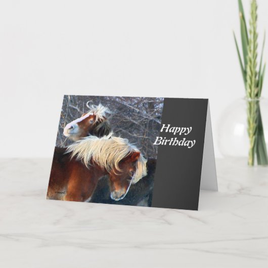 ポニー カード (正面)