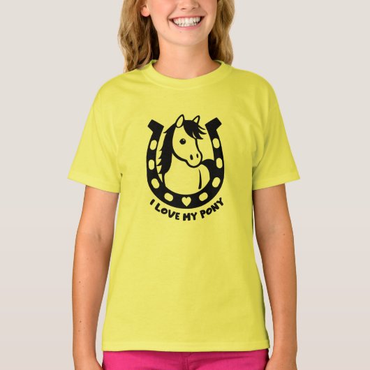 ポニー・クラブ・ライダー Tシャツ (正面)