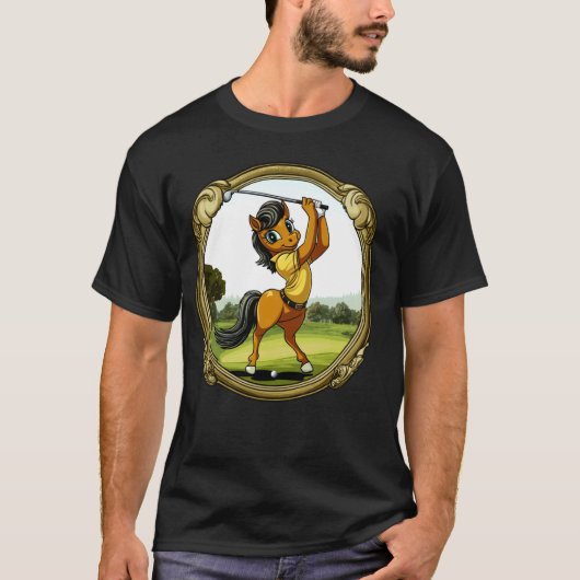 ポニー ゴルフ ゴルファー ポニー Tシャツ (正面)
