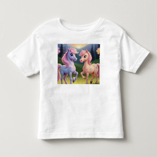 ポニー フレンズ トドラーTシャツ (正面)