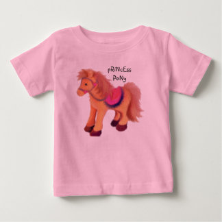 ポニー・プリンセス ベビーTシャツ