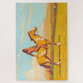 ポニー・ボーイ、1920年メイナード・ディクソン ジグソーパズル (縦)