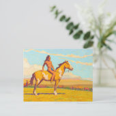 ポニー・ボーイ、1920年メイナード・ディクソン ポストカード (スタンド正面)