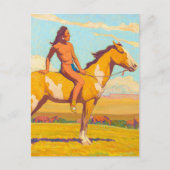 ポニー・ボーイ、1920年メイナード・ディクソン ポストカード (正面)