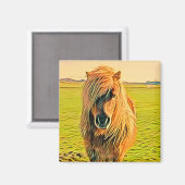 ポニー マグネット (正面/裏面)