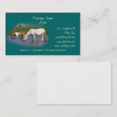 ポニーAtウォーターリングホール名刺 名刺 (正面/裏面)