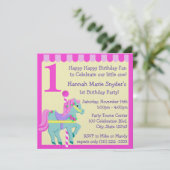 ポニ絵を描ー/誕生日 招待状 (スタンド正面)