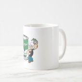 ポパイほうれん草 コーヒーマグカップ (正面右)