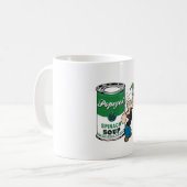 ポパイほうれん草 コーヒーマグカップ (正面左)