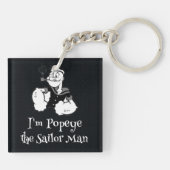 ポパイキーチェーン キーホルダー (裏面)