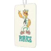 ポパイヴィンテージ1990年代パロディ カーエアーフレッシュナー (左)