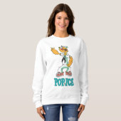 ポパイヴィンテージ1990年代パロディ スウェットシャツ (正面フル)