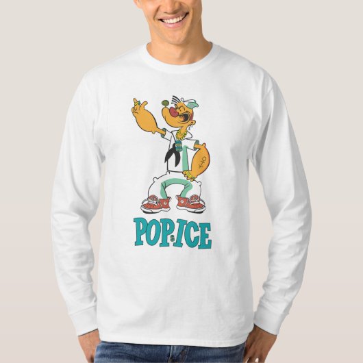 ポパイヴィンテージ1990年代パロディ Tシャツ (正面)