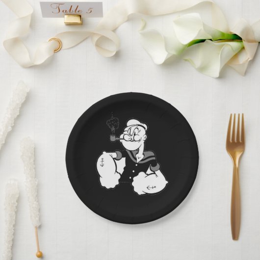 ポパイ紙プレート ペーパープレート (ウェディング)